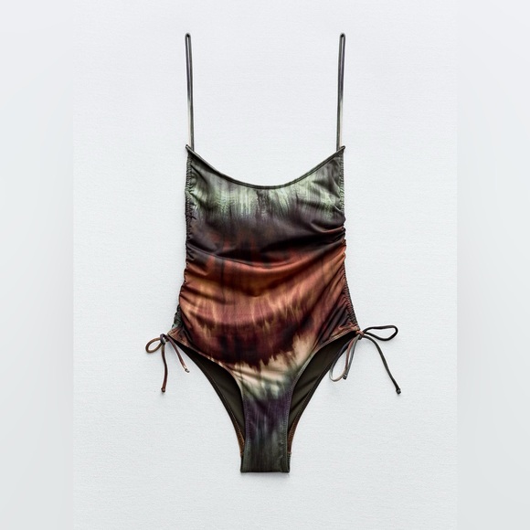 Zara Tie Die Swimsuit ( size M) - Picture 1 of 4